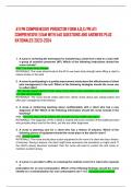  ATI PN COMPREHESIVE PREDICTOR FORM A,B,C/PN ATI COMPREHESIVE EXAM WITH 540 QUESTIONS AND ANSWERS PLUS RATIONALES 2023-2024.