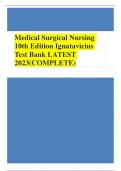 Medical Surgical Nursing 10th Edition Ignatavicius Test Bank