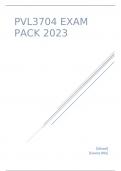 PVL3704 EXAM PACK 2023.