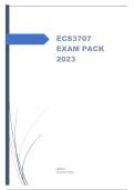 ECS3707 EXAM PACK 2023.