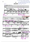 Eduqas A Level Music AOSE: Into the Twentieth Century annotated scores