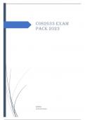 COS2633 EXAM PACK 2023