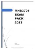 MNB3701 EXAM PACK 2023