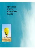 MAC3701 EXAM REVISION PACK.