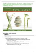 TEST BANK FOR PSYCHOLOGY MODULES FOR ACTIVE LEARNING 12TH EDITION BY DENNIS COON QUESTIONS AND CORRECT ANSWERS|A+ GURANTEED (2023-2024)