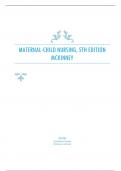 MATERNAL-CHILD NURSING, 5TH EDITION MCKINNEY.