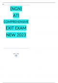  ATI COMPREHENSIVE EXIT EXAM NEW 2023 NGN