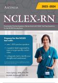 NCLEX RN 2023 - 2024 LATEST | 1000+ Questions and Answers. Reviewed with rationale
