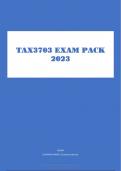 TAX3703 EXAM PACK 2023.