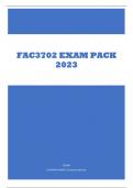 FAC3702 EXAM PACK 2023.