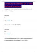 Computer Essentials CH 3 with Defined Solutions.