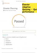 Elsevier Adaptive Quizzing - Quiz performance | COMBINED PACKAGE DEAL UPDATE| 