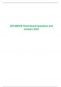 200 NBDHE Mock Board Questions and answers 2023