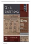 Test Bank for Gordis Epidemiology 7th Edition by David D Celentano: ISBN-10 0323877753 ISBN-13 978-0323877756, A+ guide