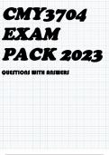 CMY3704 EXAM PACK 2023