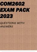 COM2602 EXAM PACK 2023