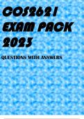 COS2621 EXAM PACK 2023