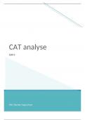 EBP CAT analyse: Decubitus preventie / NHL/Beoordeling: goed