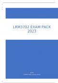 LRM3702 EXAM PACK 2023.