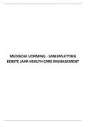 Samenvattingen Medische Vorming - Health Care Management