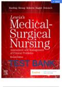 LEWIS’S MEDICAL SURGICAL NURSING 11TH EDITION HARDING TEST BANK