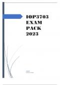 IOP3703_Exam_Pack 2023.