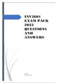 INV2601 EXAM PACK 2023.