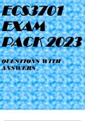 ECS3701 EXAM PACK 2023