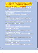 ECG & BASIC DYSRHYTHMIAS: PART 3 TREATMENT AND PHARMACOLOGICS 2023 GRADED A+         VERIFIED