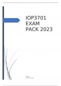 IOP3701 EXAM PACK 2023