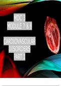 MDC 3 MODULE 7 & 8 CARDIOVASCULAR DISORDERS PART 1