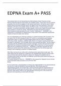 EDPNA Exam A+ PASS/EDPNA Exam A+ PASS