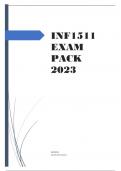 INF1511 EXAM PACK 2023.