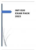 INF1520 EXAM PACK 2023