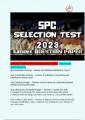 SPC 1017 final exam updated 2023 -2024 /Questions And Answers 