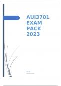 AUI3701 EXAM PACK 2023.