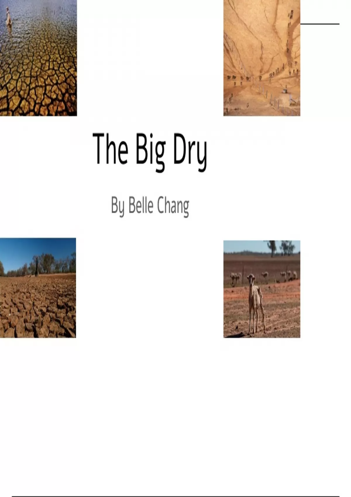 the big dry geography case study