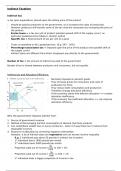 SL/HL IB MICROECONOMICS Summary: Government Intervention (Subsidies, Max and Min price, Indirect taxes)idies 