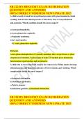 NR 222 RN HESI EXIT EXAM REMEDIATION QUESTION AND ANSWERS 100%CORRECT/VERIFIED NEW UPDATE 2023/2024 GRADED A+