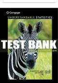 Test Bank For Understandable Statistics: Concepts and Methods - 12th - 2018 All Chapters - 9781337119917