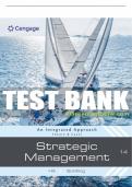 Test Bank For Strategic Management: Theory & Cases: An Integrated Approach - 14th - 2024 All Chapters - 9780357716625