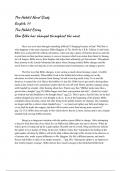 Novel Study Essay English 11 The Hobbit