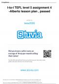 Stuvia-799714-i-to-i-tefl-level-5-assignment-4-alberto-lesson-plan-passed