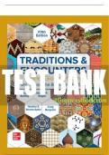 Test Bank For Traditions & Encounters: A Brief Global History Volume 1, 5th Edition All Chapters - 9781264339532