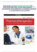 Pharmacotherapeutics for Advanced Practice Nurse Prescribers |Physician Assistants