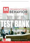 Test Bank For M: Organizational Behavior, 5th Edition All Chapters - 9781260261561