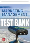 Test Bank For Marketing Management, 4th Edition All Chapters - 9781260381917