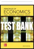 Test Bank For Principles of Economics, 8th Edition All Chapters - 9781260932898