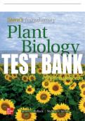 Test Bank For Stern's Introductory Plant Biology, 15th Edition All Chapters - 9781260240832