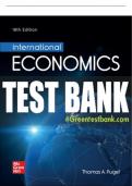Test Bank For International Economics, 18th Edition All Chapters - 9781264436798